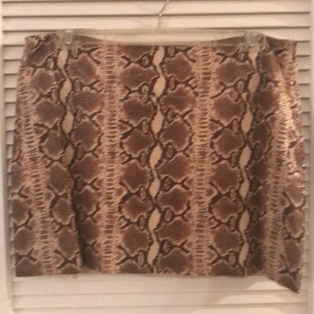 Leather Python Print Suit - image 8